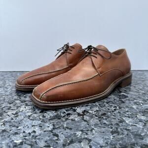 Gino Rossi Men's Oxford Leather Dress Shoes Men’s Size 8.5